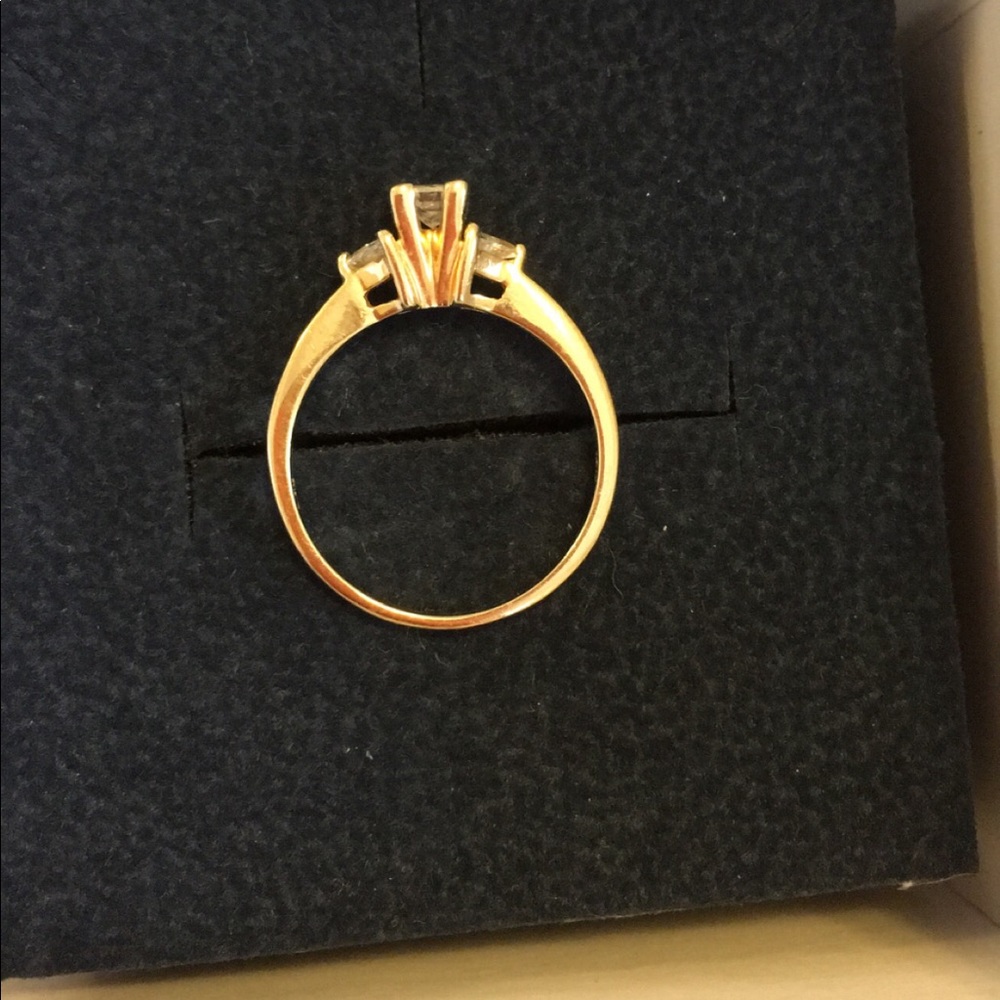 Diamond Ring ❤️💍❤️ Lovers Special  14k  Sz 6.5